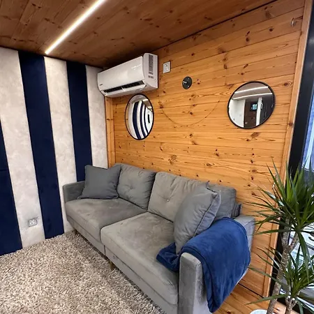 船屋 Ruheoase Am Wasser, Sauna-hausboot In Naturidylle 柏林